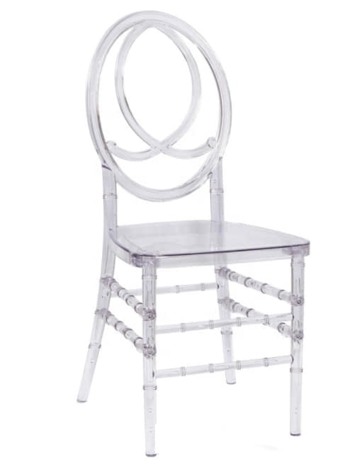 Acrylic Round-back Chairs