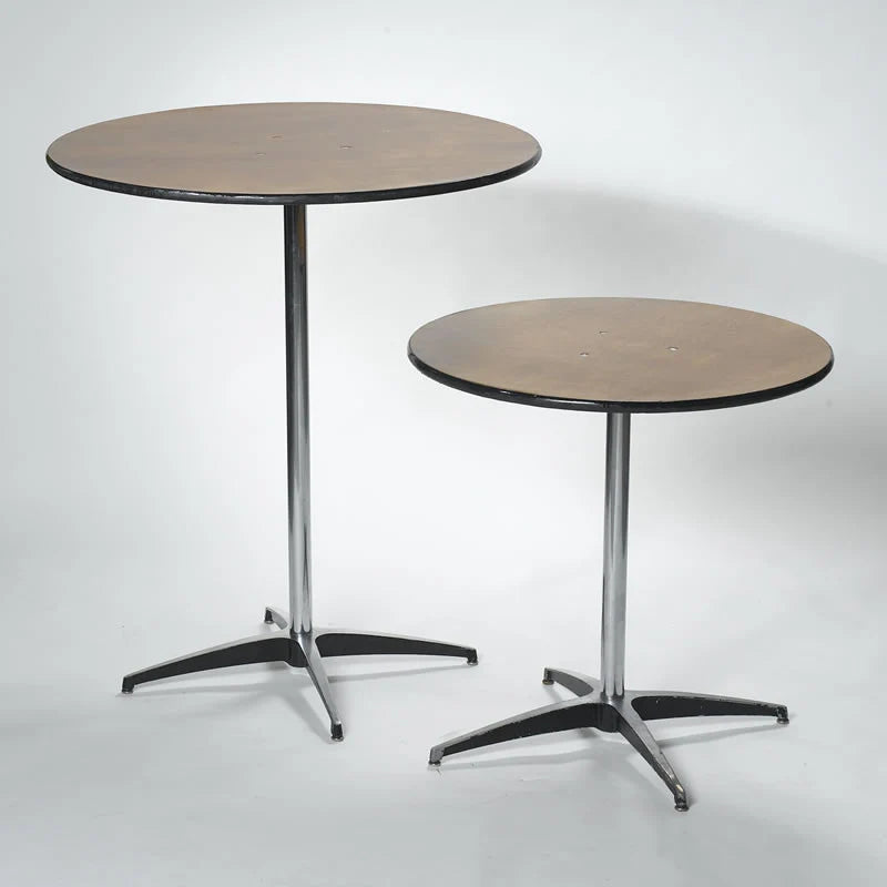 Round Highboy Table